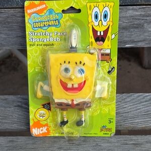 Nickelodeon SpongeBob Stretchy Toy with Yellow and Red Accents